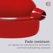 Emile Henry Large Roaster 41.5x27.5cm - Limolin 