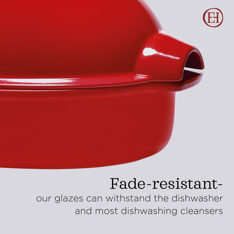 Emile Henry Large Roaster 41.5x27.5cm - Limolin 