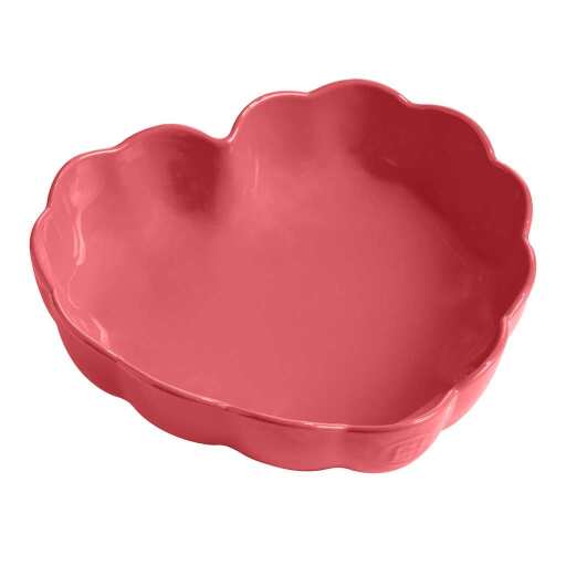 Emile Henry Madeleine Heart Shaped Dish, 26.5x24.5x6.5cm, 1.8L - Limolin 