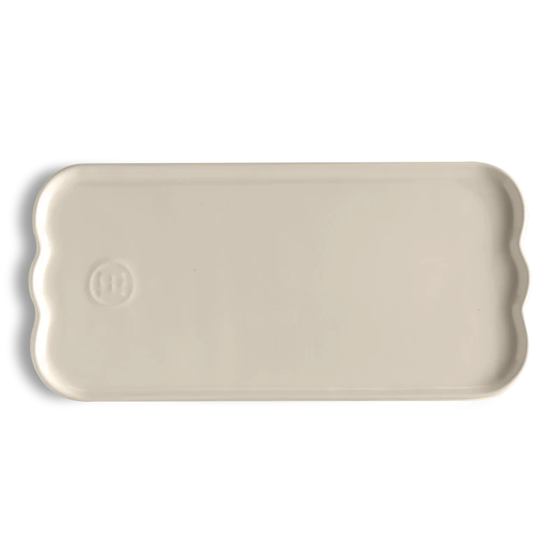 Emile Henry Madeleine Serving Plate, 31.5x15x2cm, Candy - Limolin 