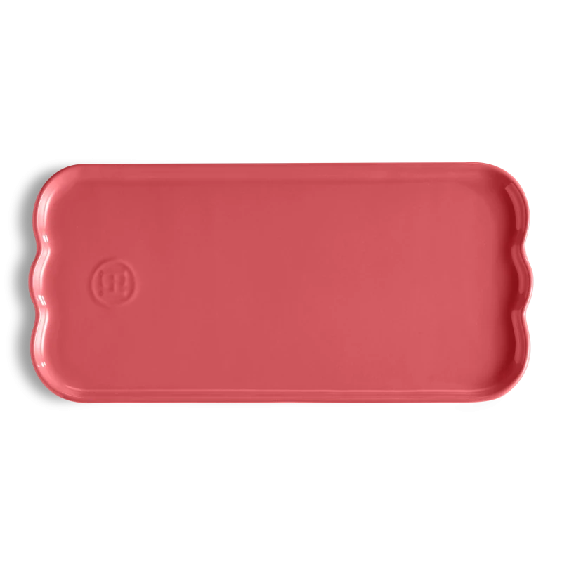 Emile Henry Madeleine Serving Plate, 31.5x15x2cm, Candy - Limolin 