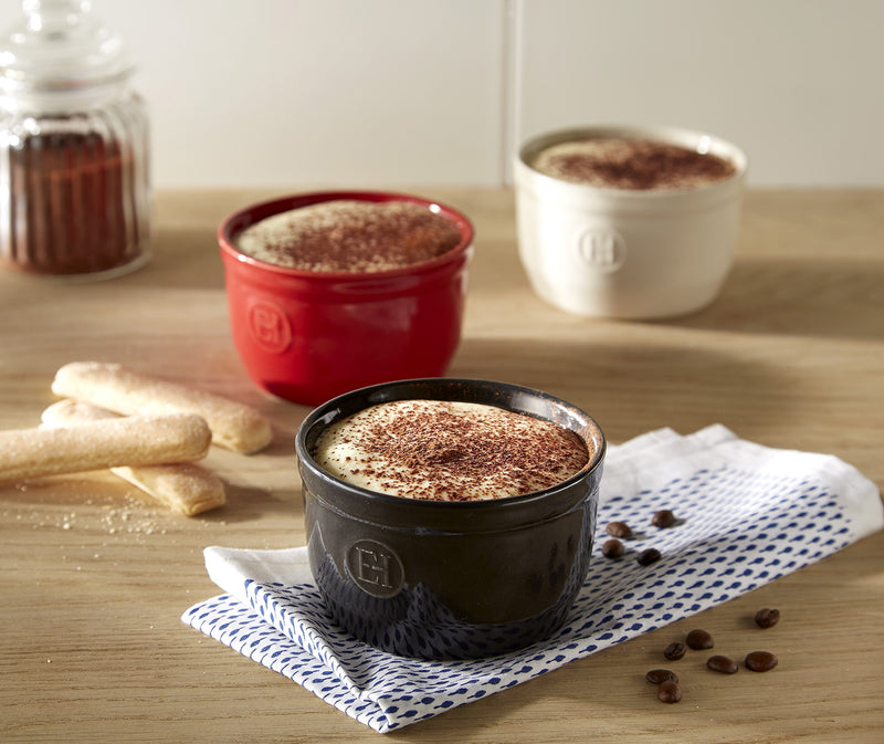 Emile Henry Ramekin-X, D-10cm, H-6cm, 0.25L/8.5oz - Limolin 