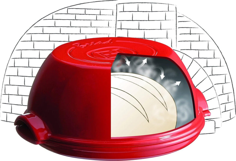 Emile Henry Round Bread Baker 32.5x29.5x14cm - Limolin 