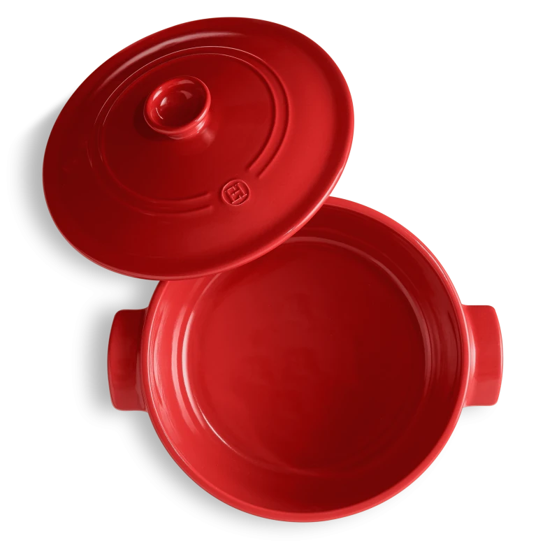 Emile Henry Round Stewpot 26cm/10.2", 4L/4.2qt - Limolin 