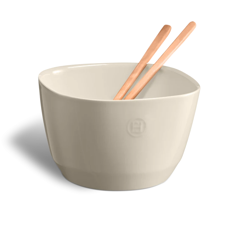 Emile Henry Salad Bowl, M, 22 x 22 x 14cm, 3.5L - Limolin 