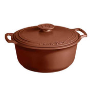 Emile Henry Sublime - Round Stewpot - L, 38.5x33x18.5cm, 7.1L/7.5qt - Limolin 