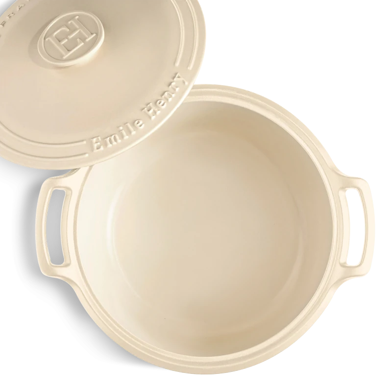 Emile Henry Sublime - Round Stewpot - L, 38.5x33x18.5cm, 7.1L/7.5qt - Limolin 