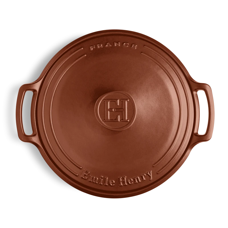 Emile Henry Sublime - Round Stewpot - L, 38.5x33x18.5cm, 7.1L/7.5qt - Limolin 