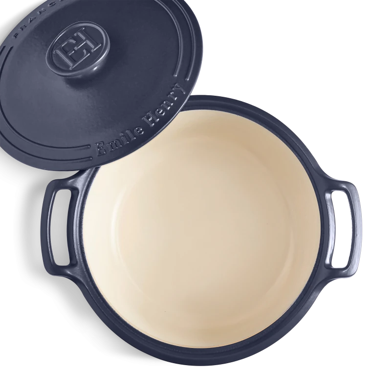 Emile Henry Sublime - Round Stewpot - M - 36.8x31x17.7cm, 5.7L/6qt - Limolin 