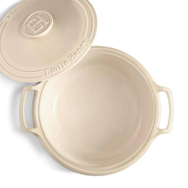 Emile Henry Sublime - Round Stewpot - M - 36.8x31x17.7cm, 5.7L/6qt - Limolin 