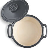 Emile Henry Sublime - Round Stewpot -S- 34x28.5x16.6cm, 4.2L/4.5qt - Limolin 