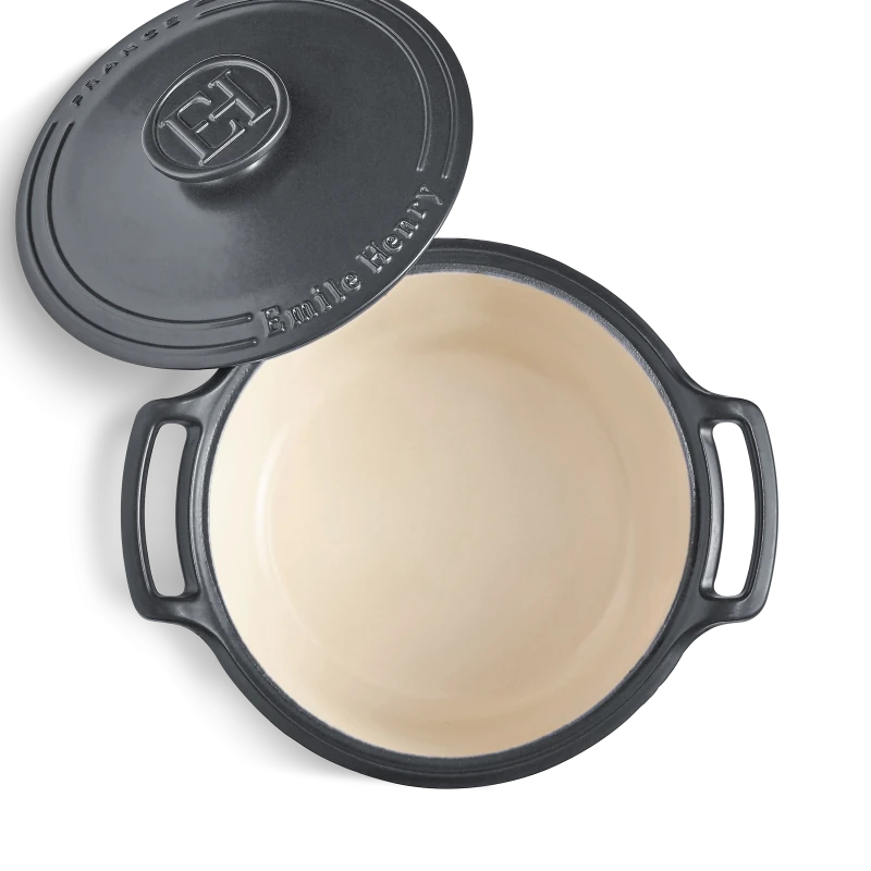 Emile Henry Sublime - Round Stewpot -S- 34x28.5x16.6cm, 4.2L/4.5qt - Limolin 