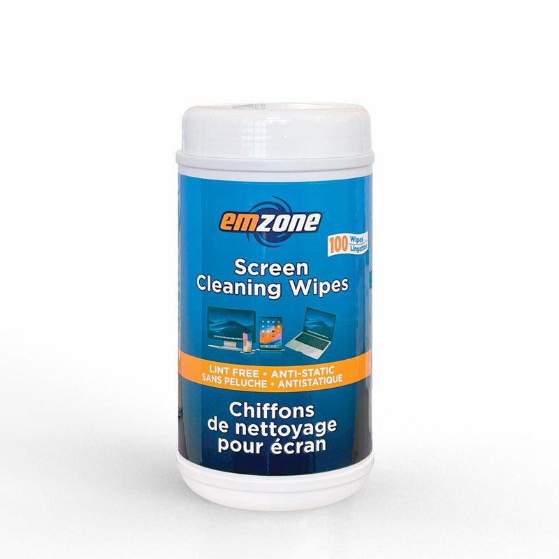 Emzone - Screen Cleaning Wipes Tub (47090) - Limolin 