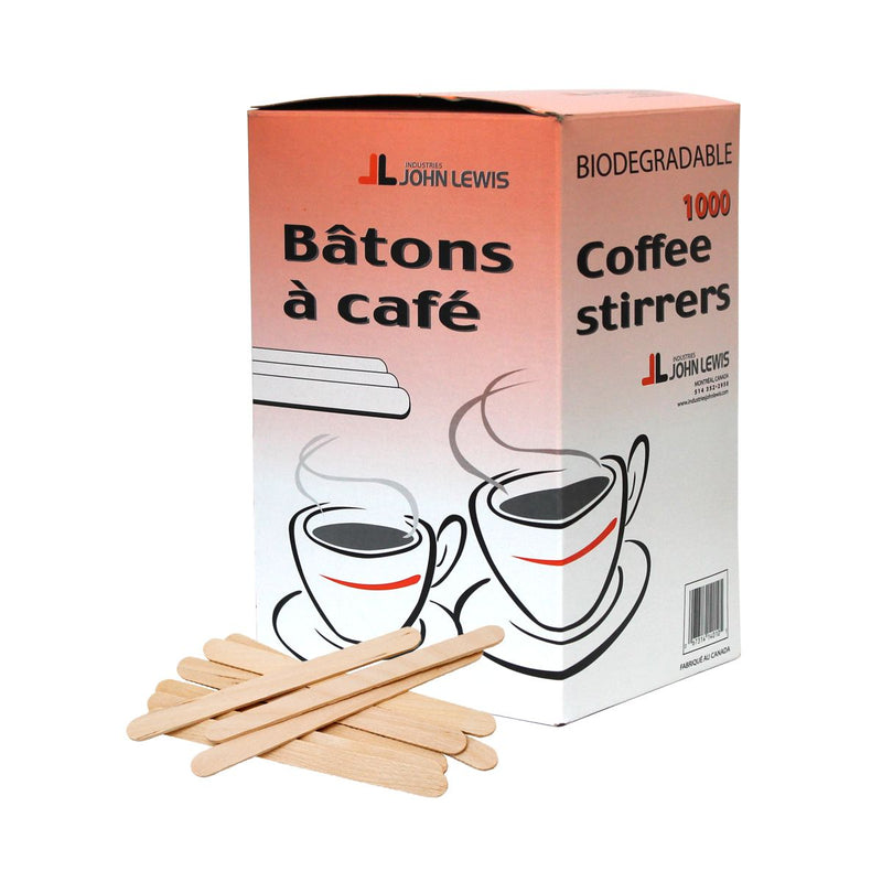 Esthetique Electrolyse Canada - Coffee Sticks / Small Wooden Applicators (1000) - Limolin 