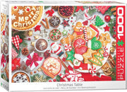 Eurographics - Christmas Table Tin (1000-Piece Puzzle) - Limolin 
