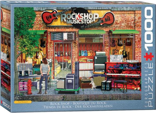 Eurographics - Rock Shop by Paul Normand (1000pc Puzzle) - Limolin 