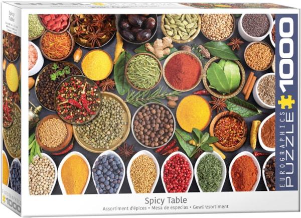 Eurographics - Spicy Table (1000-Piece Puzzle) - Limolin 