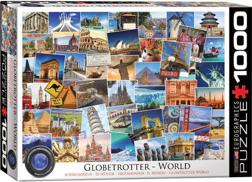 Eurographics - World - Globetrotter (1000-Piece Puzzle) - Limolin 