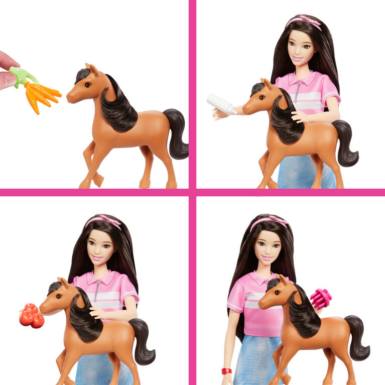 Mattel - Barbie - RENEE's SMALL HORSE NURTURING PLAYSET