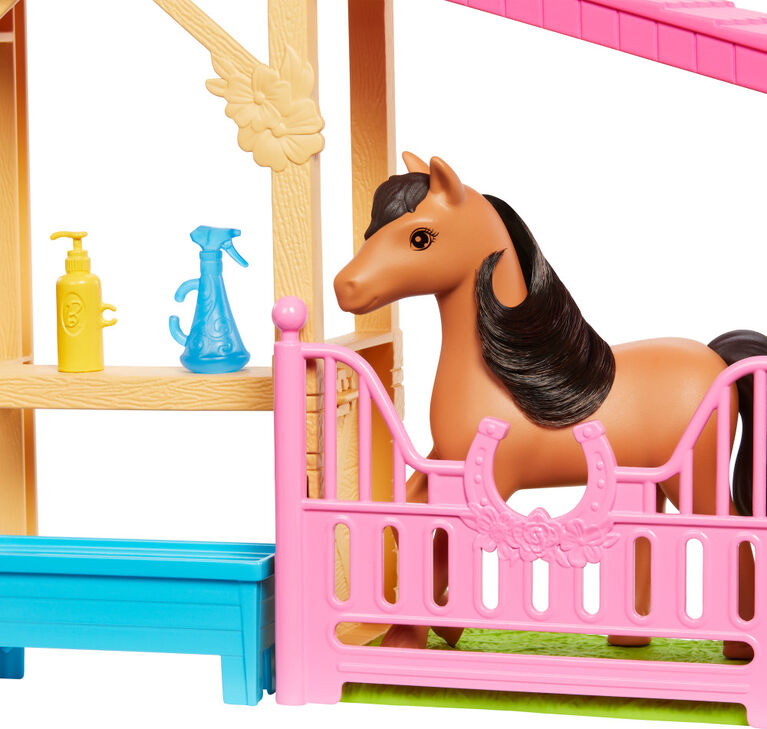 Mattel - Barbie - RENEE's SMALL HORSE NURTURING PLAYSET