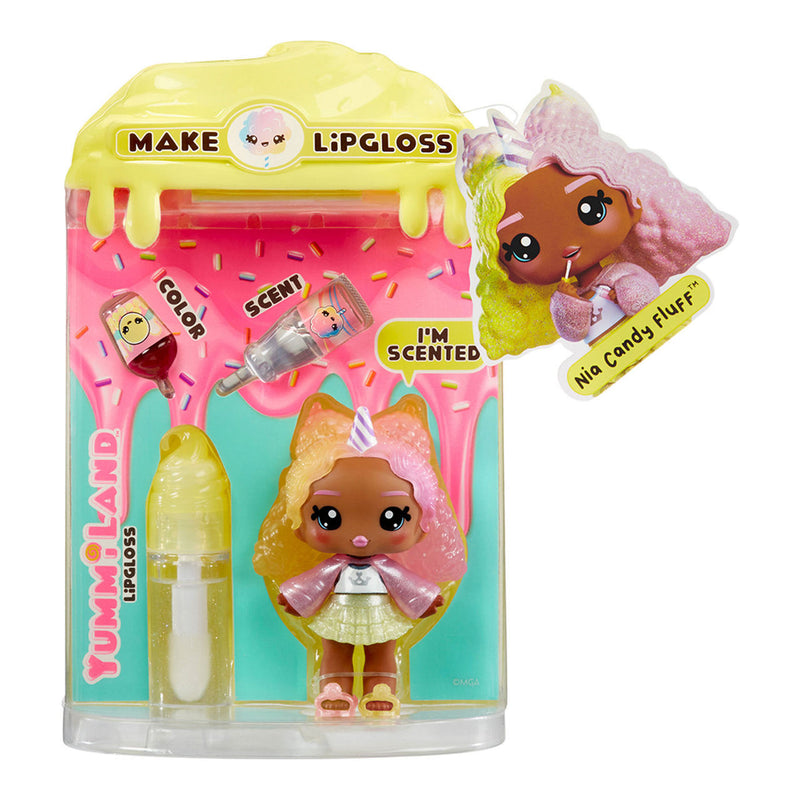 YUMMILAND - YUMMILAND - LIP GLOSS DOLLS - MYSTERY/FLAVOR COMBO ASST IN PDQ