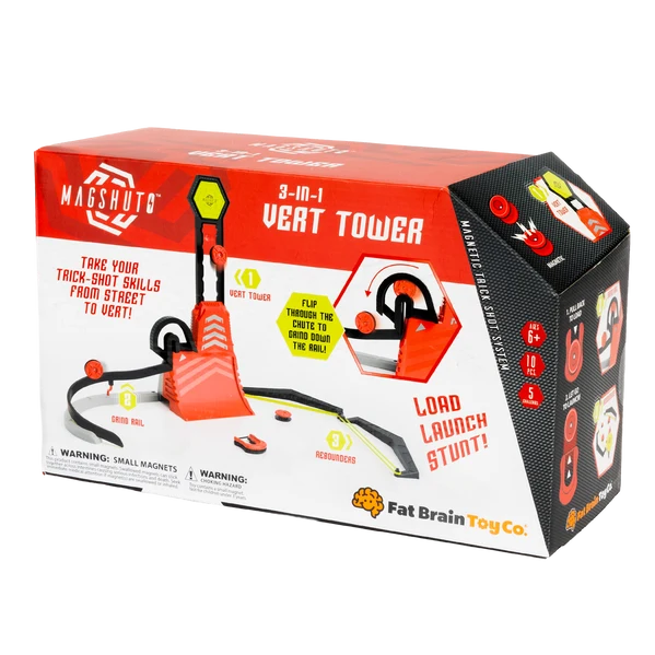 Fat Brain Toys - Magshuto Vert Tower