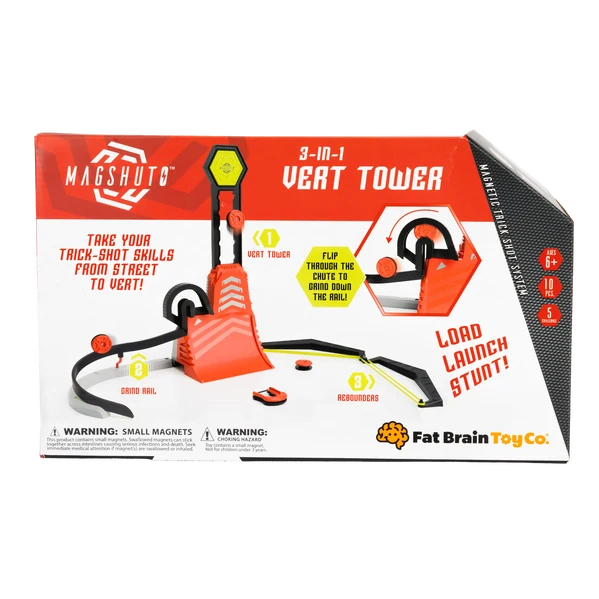 Fat Brain Toys - Magshuto Vert Tower