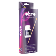 OKTO - ACRYLIC GLOSSY VARNISH + BRUSH - Limolin 