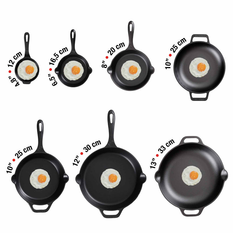 Victoria - Cast Iron Skillet - 25 cm