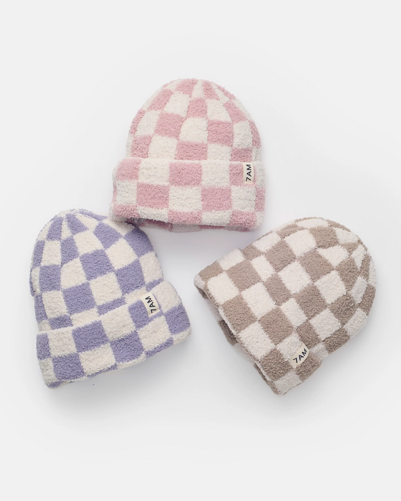Beanie • Checkers Fuzzy