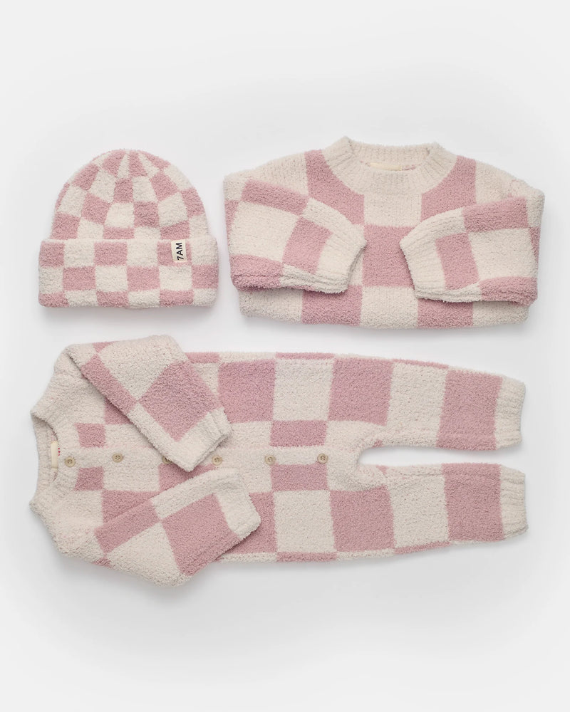 Beanie • Checkers Fuzzy