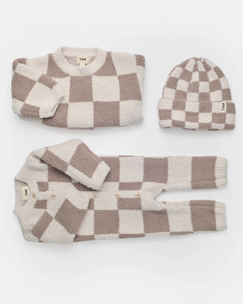 Beanie • Checkers Fuzzy