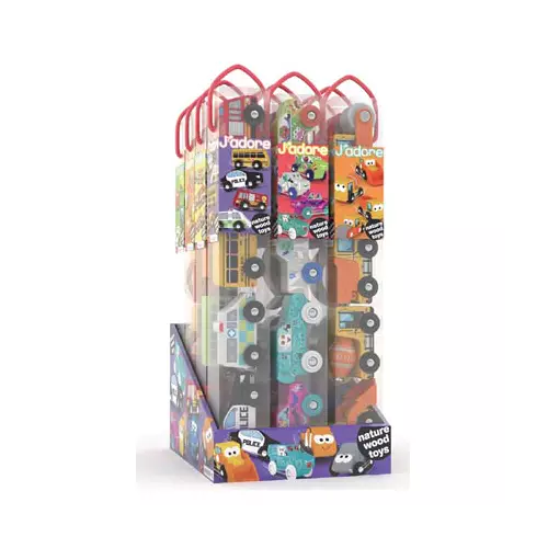 Famous-Toys - 12pc VEHICLE - TUBE SET - CDU ASST - Limolin 