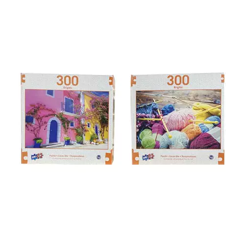 Famous-Toys - Puzzle - 300Pc Brights Collection Assorted - Limolin 
