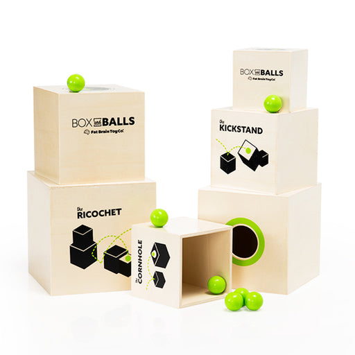 Fat Brain Toys - Box and Balls (new design) - Limolin 