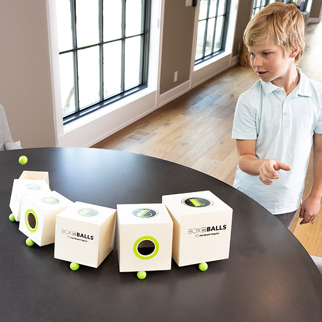 Fat Brain Toys - Box and Balls (new design) - Limolin 