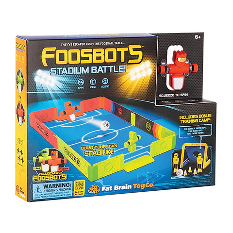 Fat Brain Toys - Foosbots Stadium Battle Set - Limolin 