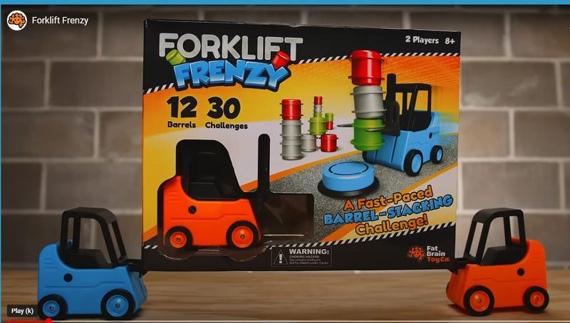 Fat Brain Toys - Forklift Frenzy - Limolin 
