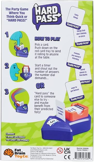 Fat Brain Toys - Hard Pass - Limolin 