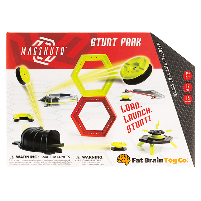 Fat Brain Toys - Magshuto Stunt Park - Limolin 