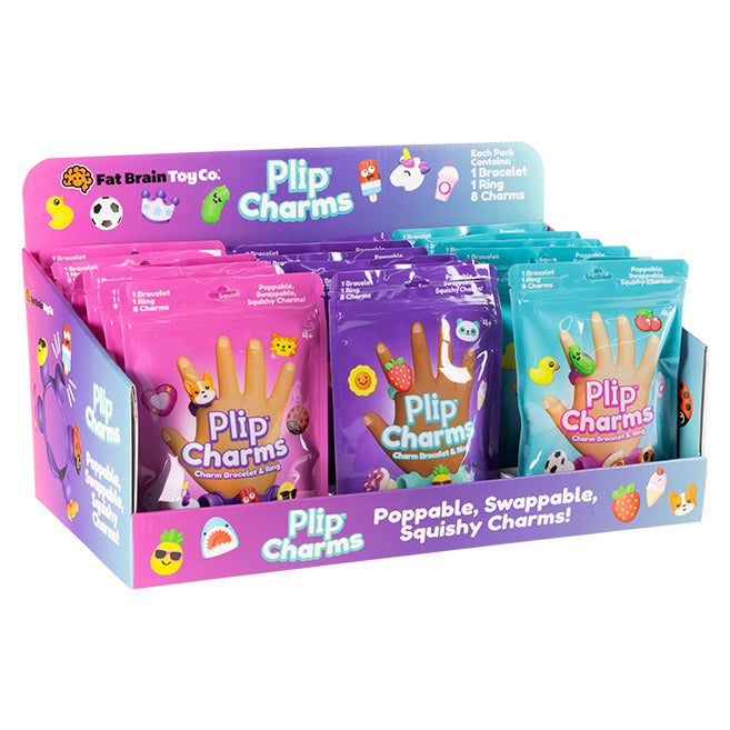 Fat Brain Toys - Plip Charms PDQ (assorted 18) - Limolin 