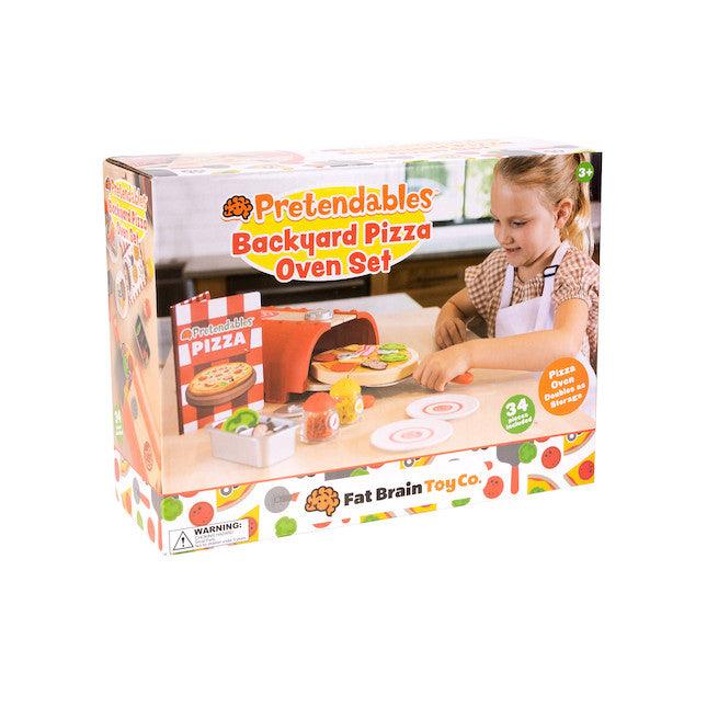 Fat Brain Toys - Pretendables Backyard Pizza Oven Set - Limolin 