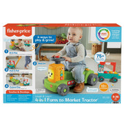 Fisher-Price - Price - 4-In-1 Farm To Market Tractor - Limolin 