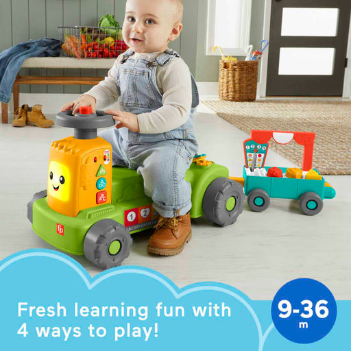 Fisher-Price - Price - 4-In-1 Farm To Market Tractor - Limolin 