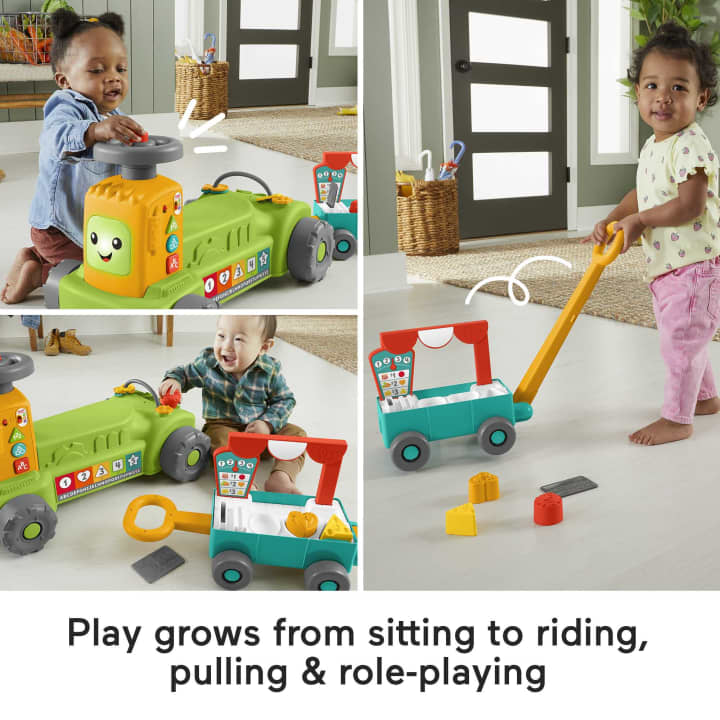Fisher-Price - Price - 4-In-1 Farm To Market Tractor - Limolin 