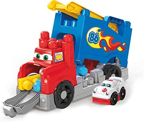 Fisher-Price - Price - Build & Race Rig Preschool Racing Themed Building Block Set - Limolin 