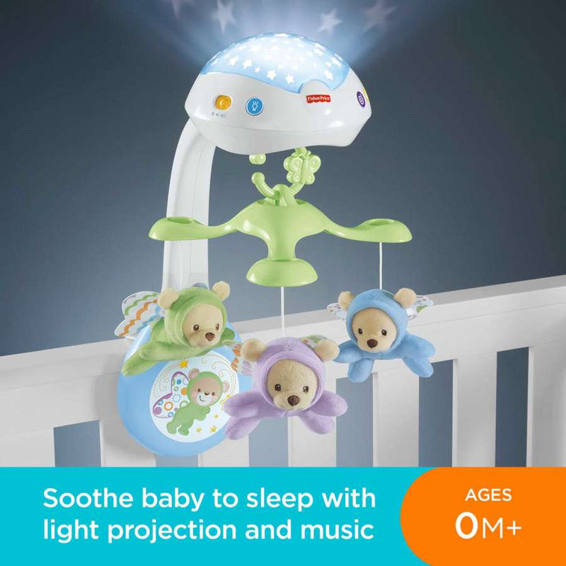 Fisher-Price - Price - Butterfly Dreams 3-In-1 Musical Mobile - Limolin 