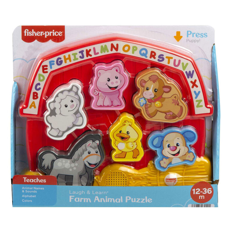 Fisher-Price - Price - Laugh & Learn Learning Puzzle - Farm - Limolin 