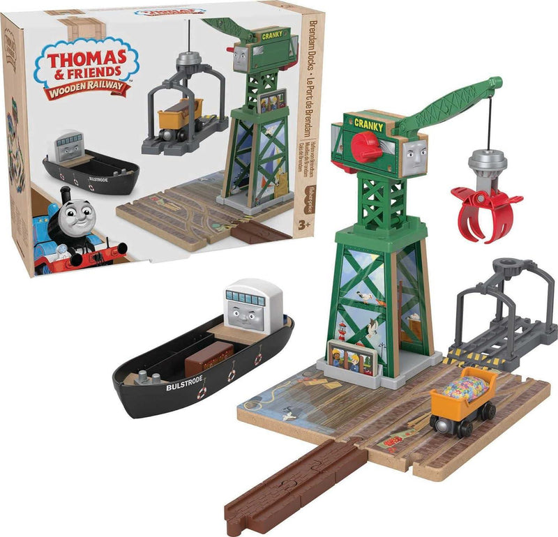 Fisher-Price - Price - Thomas And Friends - Wood Brendam Docks - Limolin 