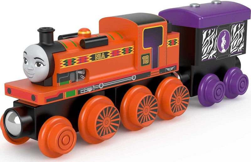 Fisher-Price - Price - Thomas And Friends - Wood Engine & Car - Large - Nia - Limolin 